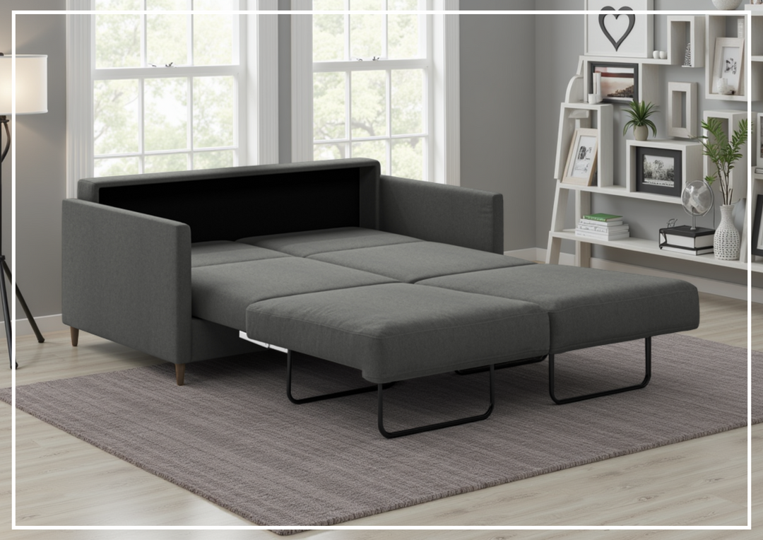 Luonto Elfin Fabric Sleeper Sofa with Nest Mechanism