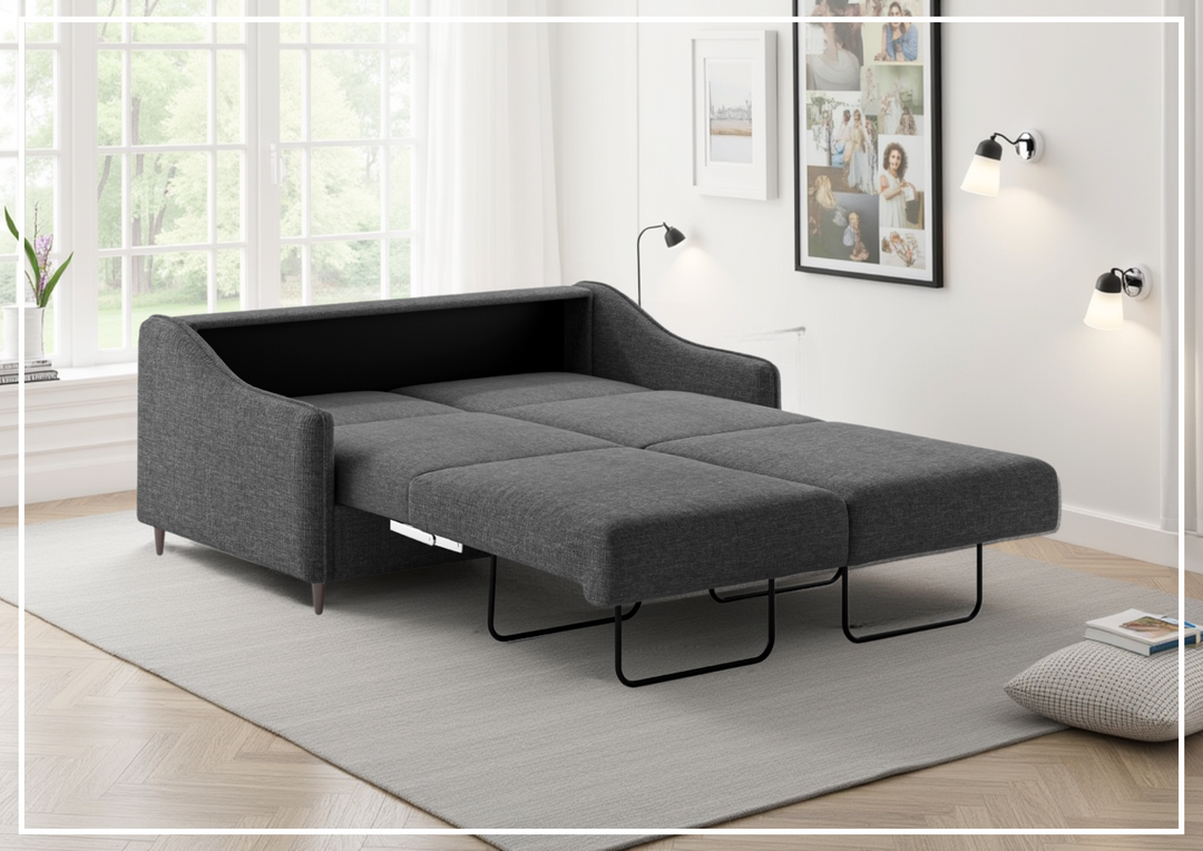 Luonto Ethos Fabric Sleeper Sofa in Multiple Sizes With Nest Mechanism