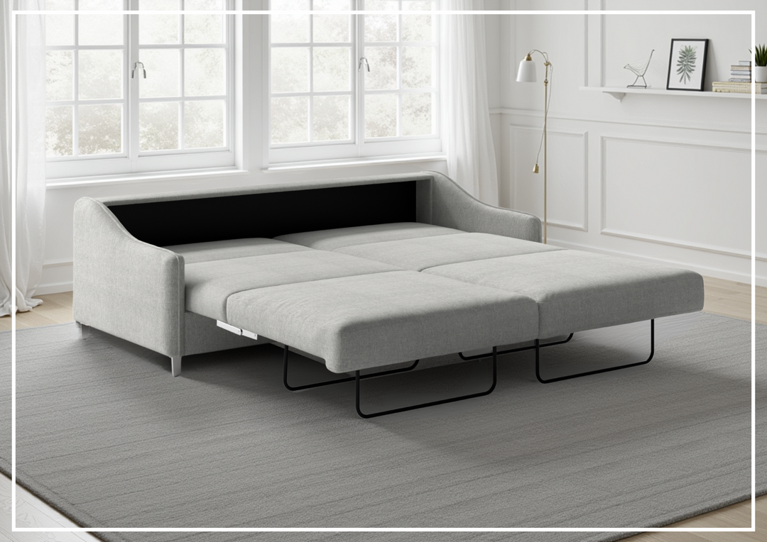 Luonto Ethos Fabric Sleeper Sofa in Multiple Sizes With Nest Mechanism