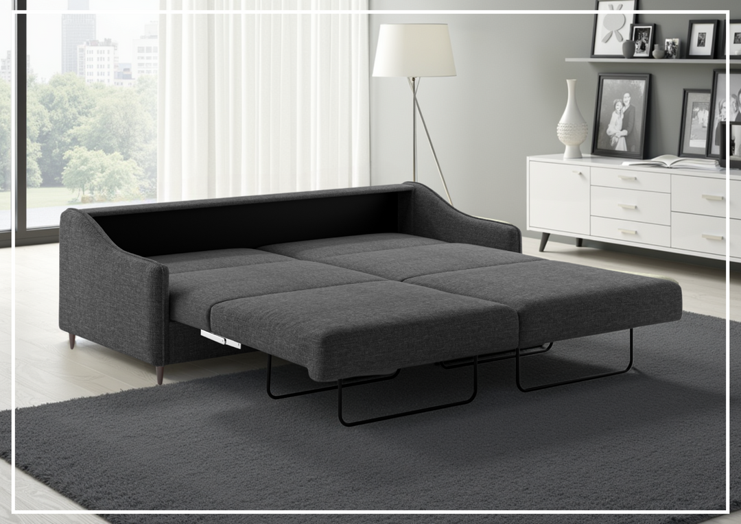 Luonto Ethos Fabric Sleeper Sofa in Multiple Sizes With Nest Mechanism