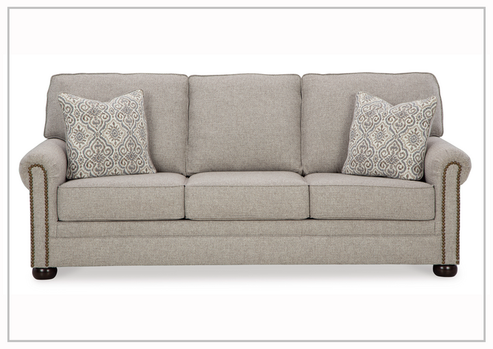 Gio Italia Garrison Fabric 3-Seater Queen Sleeper Sofa