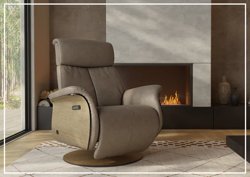 Fjords Nova Zero Gravity Recliner Chair with Motorized Headrest-Sofabed