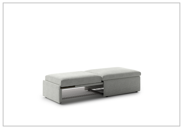 Luonto Otto Cot Size Sleeper Ottoman With Drawer Function
