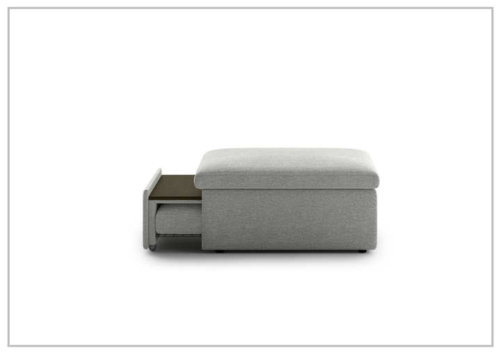 Luonto Otto Cot Size Sleeper Ottoman With Drawer Function-SOFABED