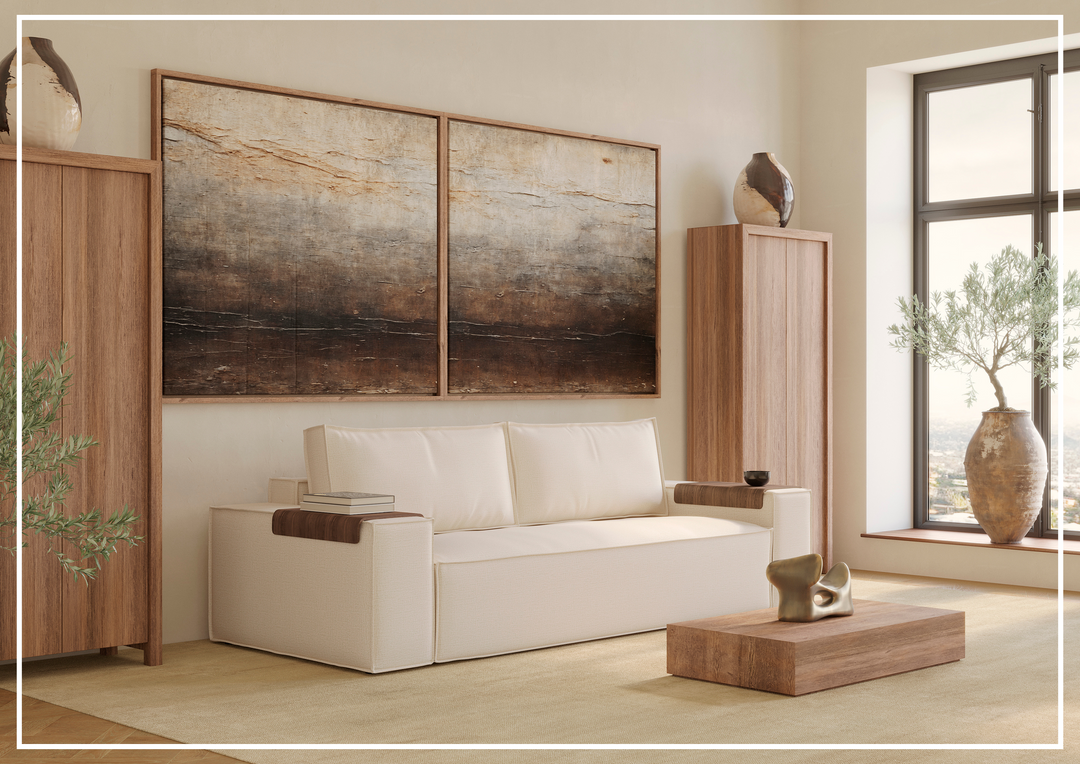 Innovation Living Newilla 2-Seater Fabric Sofa Bed-SOFABED