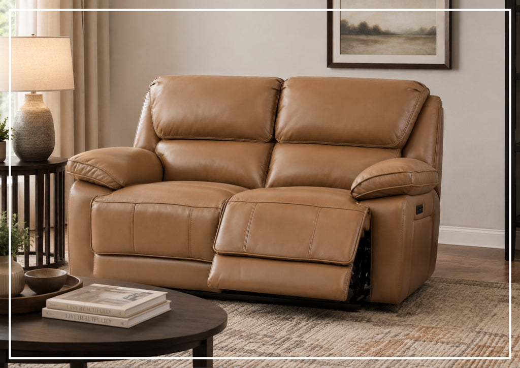 Klaussner Novera Power Reclining Loveseat  with USB Charging-Sofabed