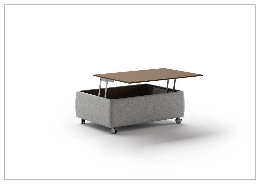 Functional Coffee Table with Casters-SOFABED