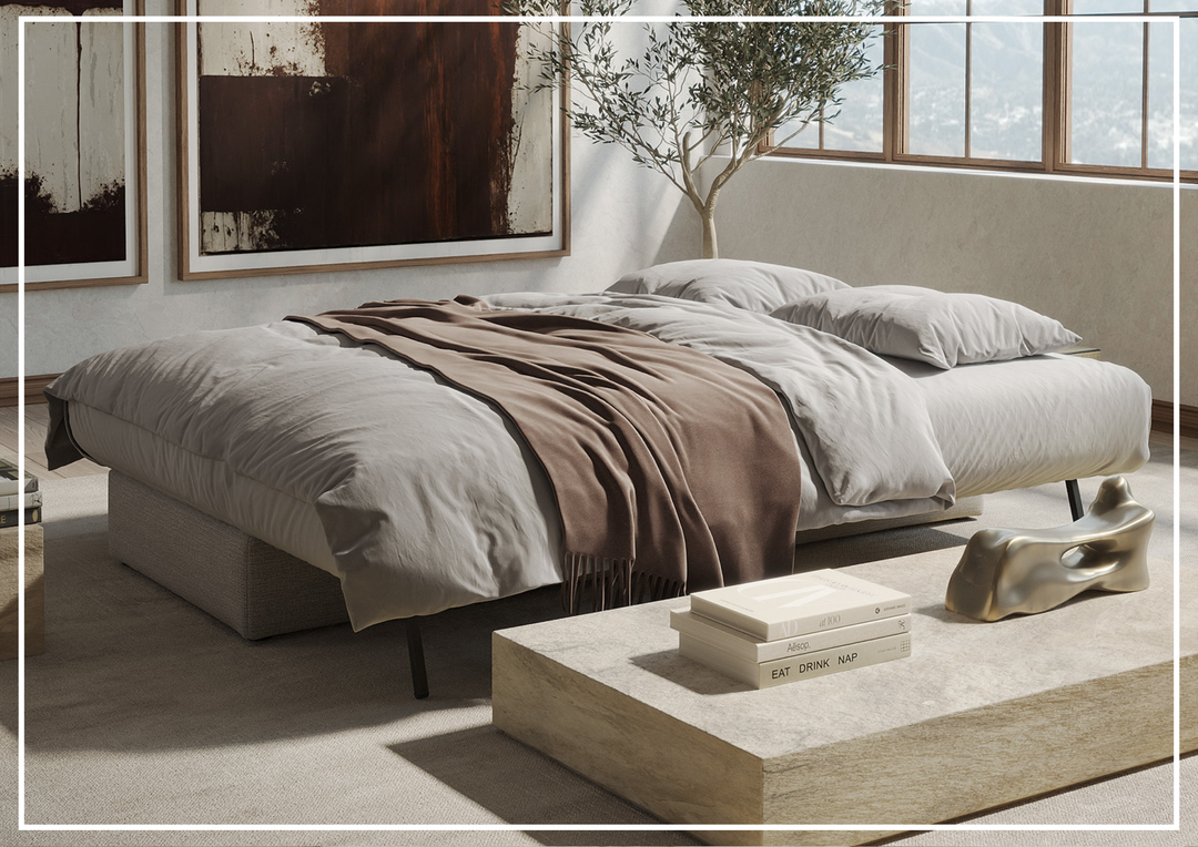 Innovation Living Osvald 2-Seater Fabric Sleeper Sofa