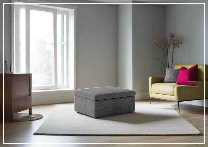 Luonto Otto Cot Size Sleeper Ottoman With Drawer Function-SOFABED