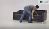 Luonto Ethos Fabric Sleeper Sofa in Multiple Sizes With Nest Mechanism