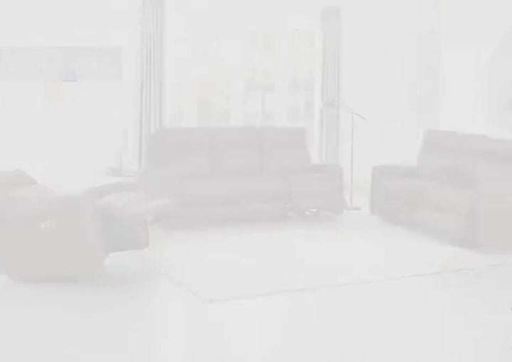 Hydeline Vienna Brown Leather Zero Gravity Reclining Sofa with Console