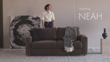 Innovation Living Neah Fabric 2-Seater Queen-Sized Sleeper Sofa