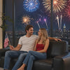 Premium upholstered sofa with luxurious fabric and craftsmanship featured in the 4th of July sale.