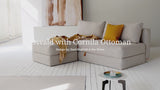 Innovation Living Osvald 2-Seater Fabric Sleeper Sofa