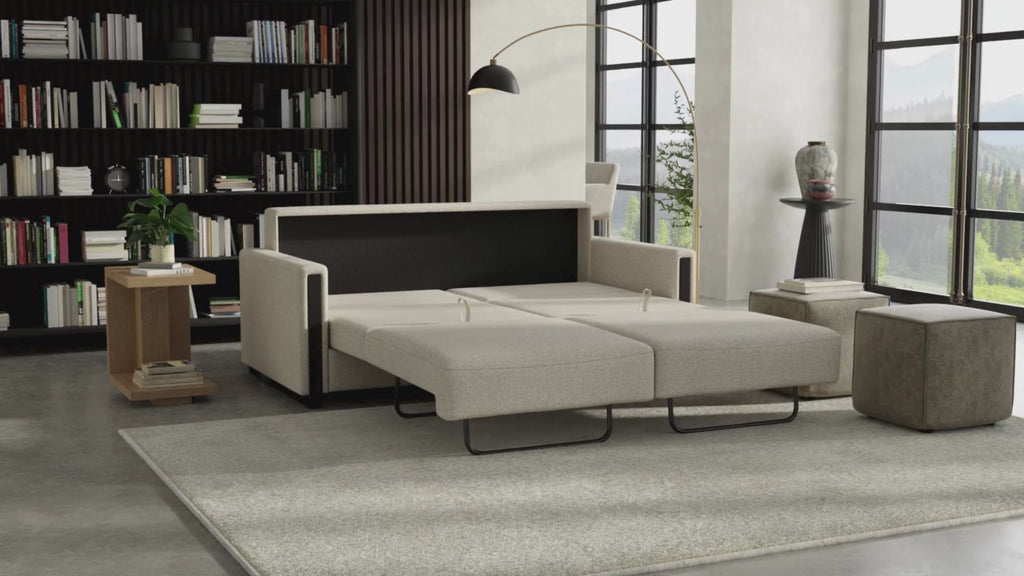 Fjords Mia Fabric Sleeper Sofa-SOFABED