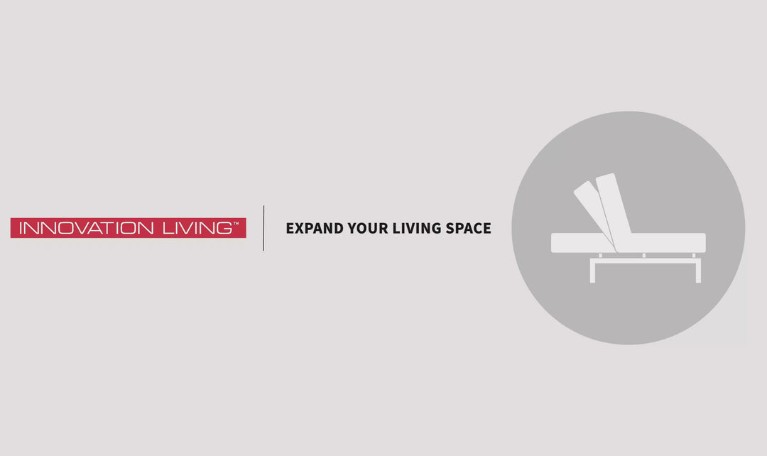 Innovation Living Unfurl Fabric Sleeper Sofa with Pocket Spring