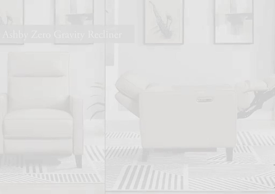 Hydeline Ashby 360-Degree Swivel Leather Arm Chair
