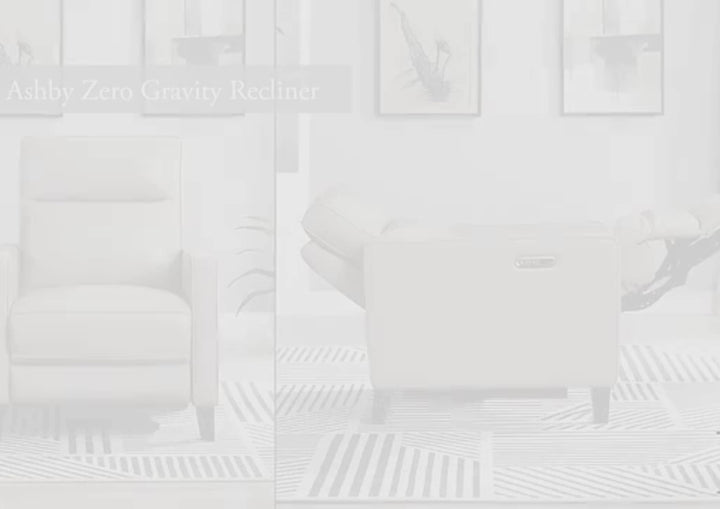 Hydeline Ashby 360-Degree Swivel Leather Arm Chair
