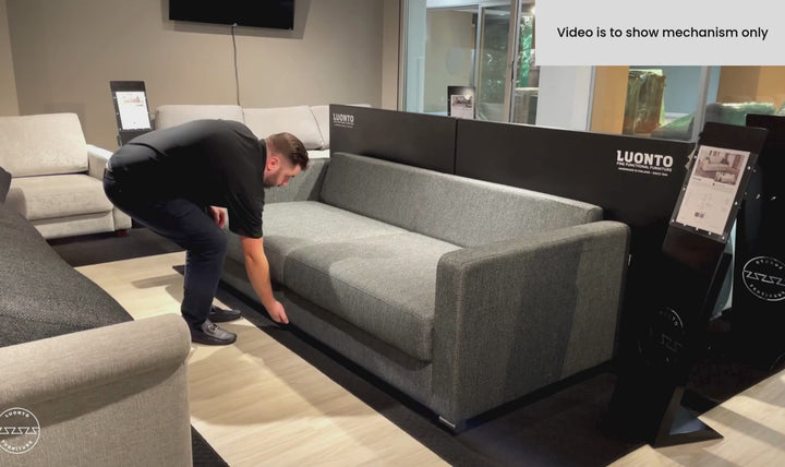 Luonto Fantasy Full XL Fabric Sleeper Sofa With Gas Spring-SofaBed