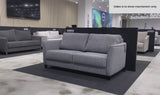 Luonto Aura Fabric Queen Sleeper Sofa with Wood or Chrome Legs-SofaBed