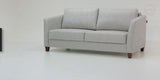 Luonto Monika Fabric Queen Sleeper Sofa With Wood or Chrome Legs