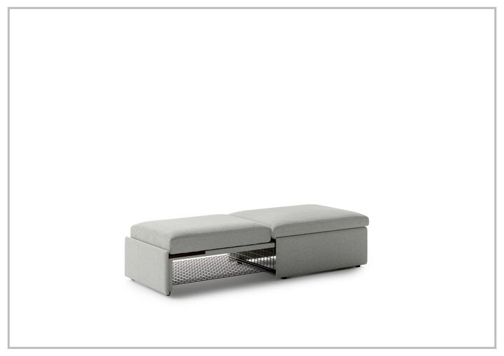 Luonto Otto Cot Size Sleeper Ottoman With Drawer Function