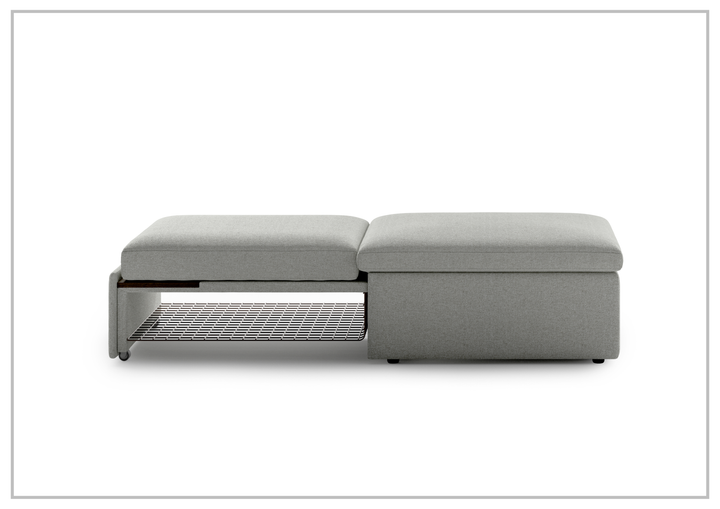 Luonto Otto Cot Size Sleeper Ottoman With Drawer Function