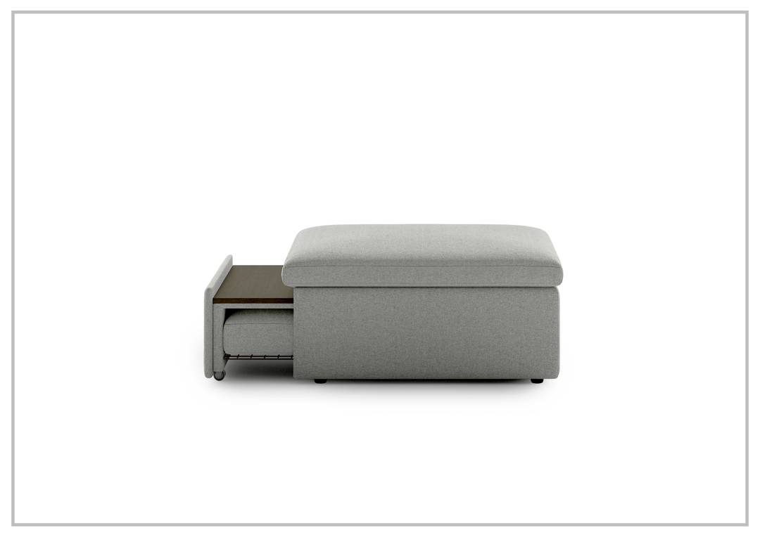 Luonto Otto Cot Size Sleeper Ottoman With Drawer Function-SOFABED