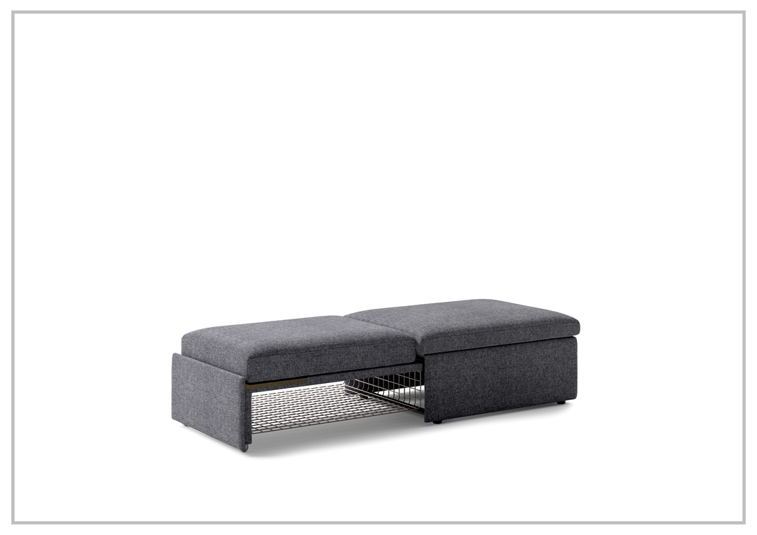 Luonto Otto Cot Size Sleeper Ottoman With Drawer Function