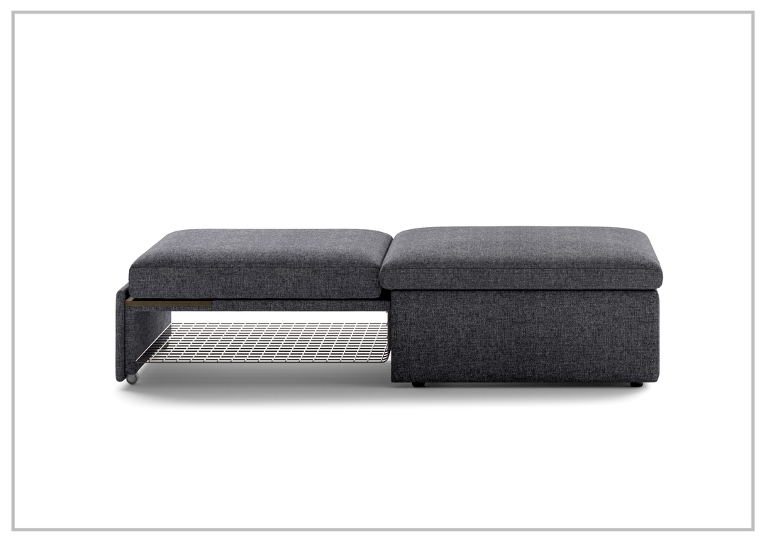Luonto Otto Cot Size Sleeper Ottoman With Drawer Function