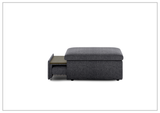 Luonto Otto Cot Size Sleeper Ottoman With Drawer Function-SOFABED