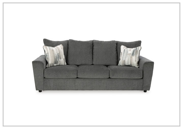 Gio Italia Silvano 3 Seater Fabric Sofa in gray