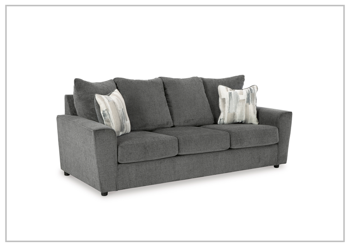 Gio Italia Silvano 3 Seater Fabric Sofa in gray