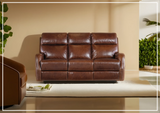 Hooker Furniture Harlan Zero Gravity Power Recliner Leather Sofa