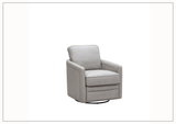 Gio Italia Home Torin Leather Glider Swivel Chair-SOFABED