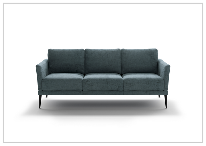 Luonto Viola 3 Seater Fabric Sofa With Wenge Leg Finish