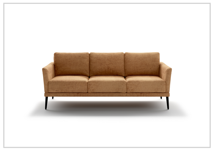 Luonto Viola 3 Seater Fabric Sofa With Wenge Leg Finish