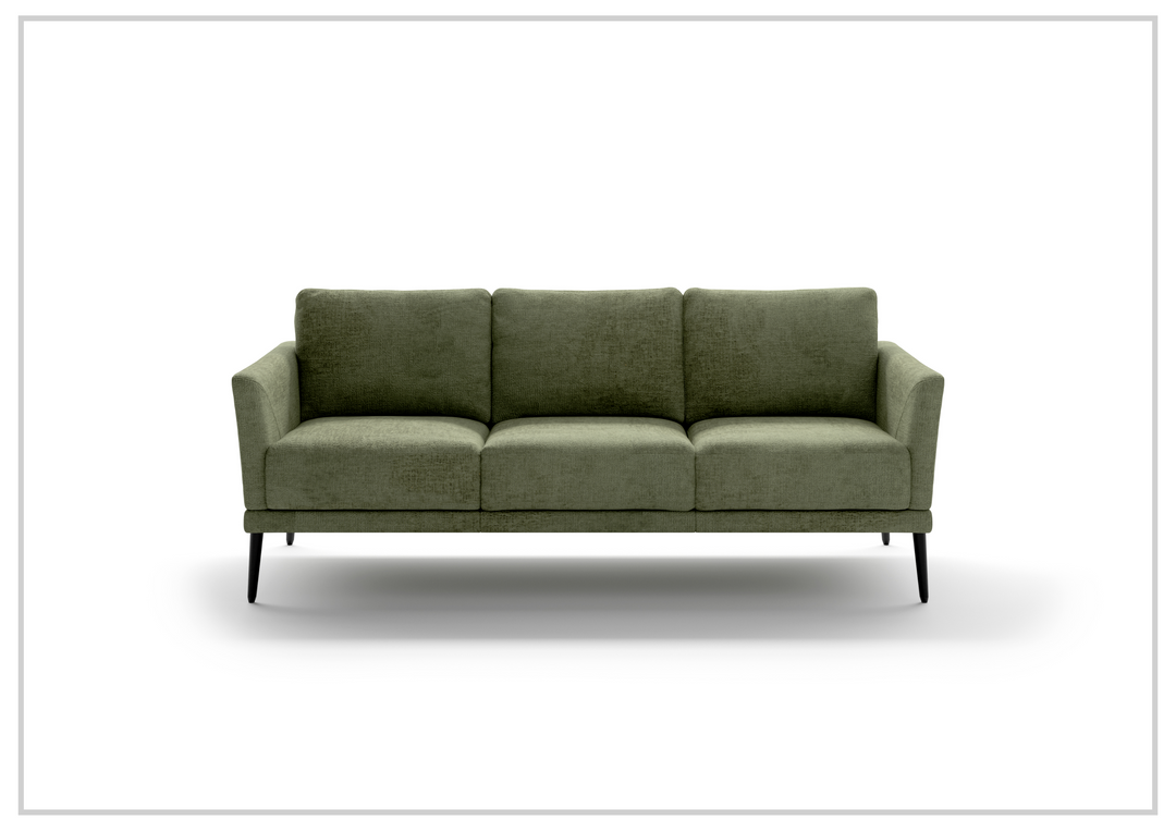 Luonto Viola 3 Seater Fabric Sofa With Wenge Leg Finish