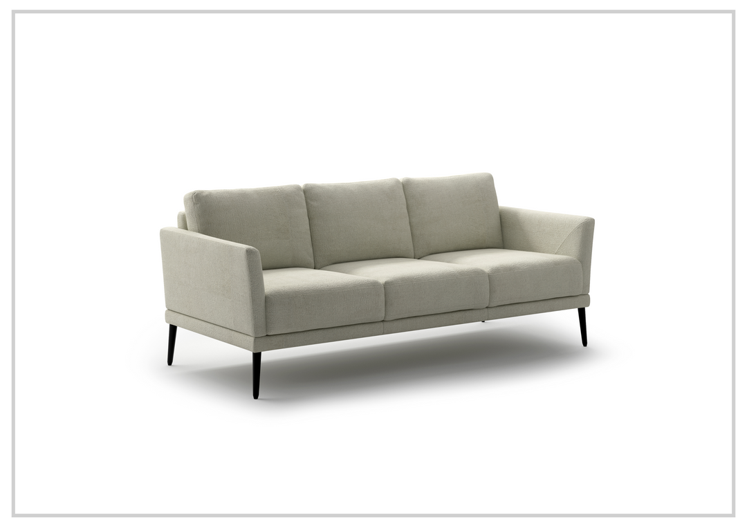 Luonto Viola 3 Seater Fabric Sofa With Wenge Leg Finish