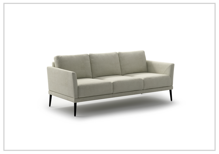 Luonto Viola 3 Seater Fabric Sofa With Wenge Leg Finish