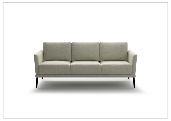 Luonto Viola 3 Seater Fabric Sofa With Wenge Leg Finish