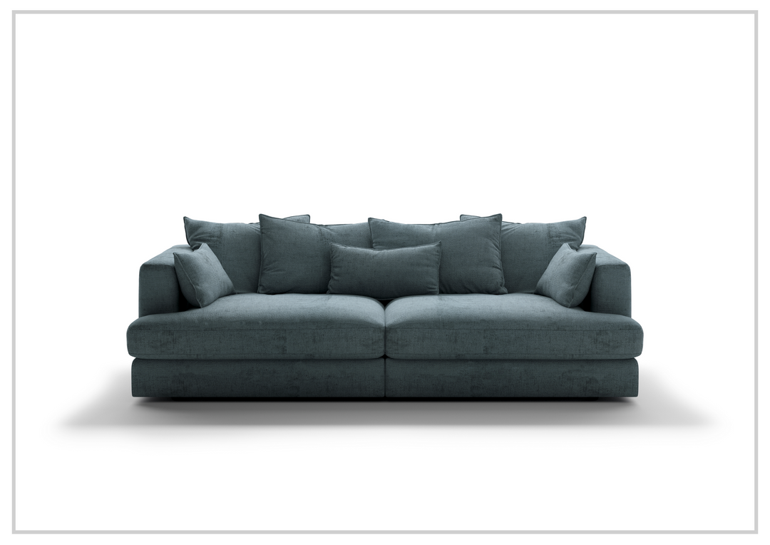 Luonto Vivian Stationary Fabric Twin Sofa Day Bed-SOFABED