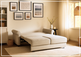 Luonto Willow Queen Size Sleeper With Hybrid Deluxe Mechanism-SOFABED