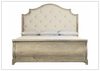 Rustic Patina Sleigh Bed by Bernhardt- Jennihome