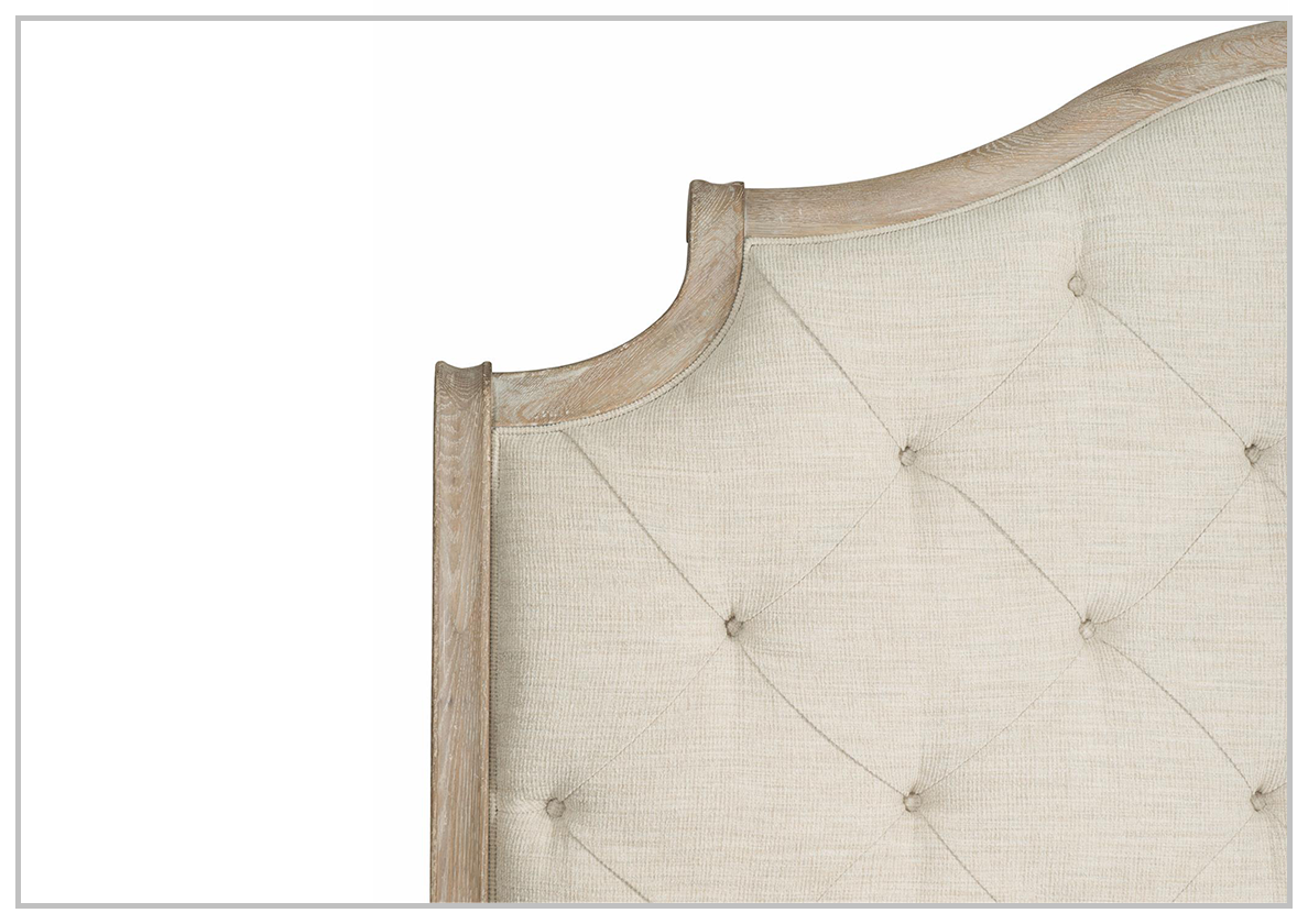 Rustic Patina Sleigh Bed by Bernhardt- Jennihome