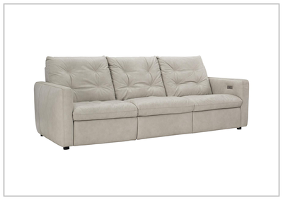 Kaya 3-Seater Leather Power Motion Sofa
