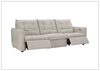 Kaya 3-Seater Leather Power Motion Sofa