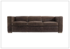 Arrezio Light Brown Leather Power Motion Sofa