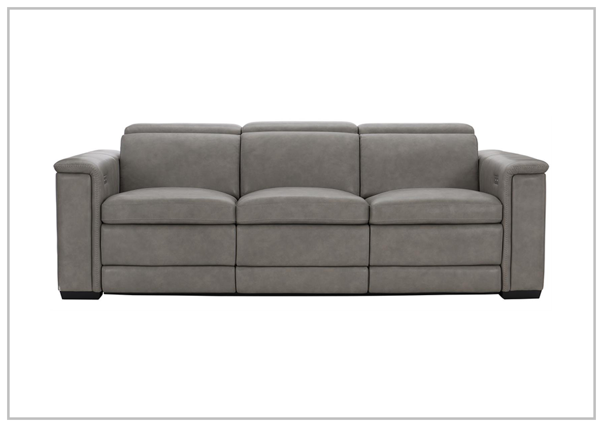 Lioni Leather Power Motion Sofa by Bernhardt