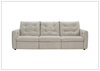 Kaya 3-Seater Leather Power Motion Sofa